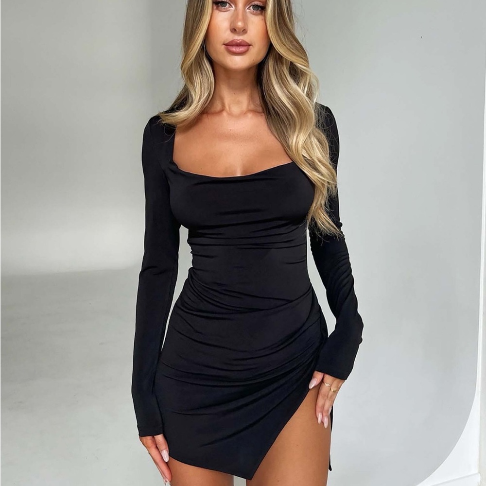 Tiger Mist Joslin Long Sleeve Dress